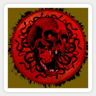 Blood Red Fury Sticker